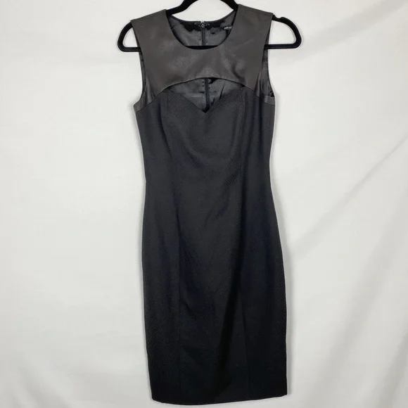 Jay Godfrey Black Chest Cutout Dress - Picture 4 of 10